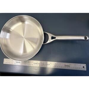 Calphalon 10” Frying Saute Pan Skillet Stainless Steel #1390 Heavy Duty 25cm